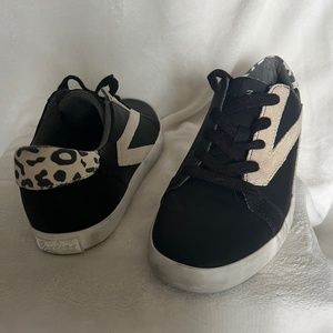 Zodiac black leather sneakers